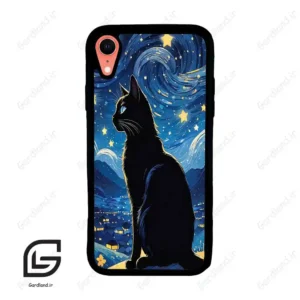 قاب گوشی آیفون ایکس آر (Iphone XR ) طرح گربه کد 2438