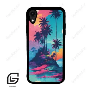 قاب گوشی آیفون ایکس آر (Iphone XR ) طرح جزیره کد 2461