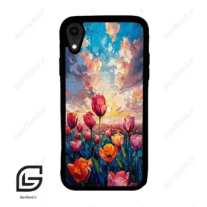 قاب گوشی آیفون ایکس آر (Iphone XR ) طرح گل کد 2466