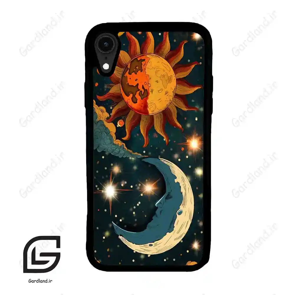 قاب گوشی آیفون ایکس آر (Iphone XR ) طرح ماه کد 2474