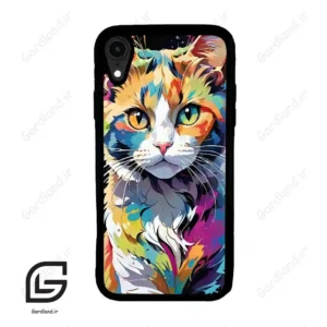 قاب گوشی آیفون ایکس آر (Iphone XR ) طرح گربه کد 2483