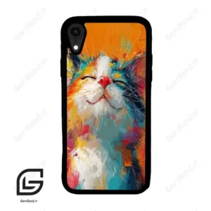 قاب گوشی آیفون ایکس آر (Iphone XR ) طرح گربه کد 2489