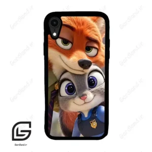 قاب گوشی آیفون ایکس آر (Iphone XR ) طرح زوتوپیا کد 2496