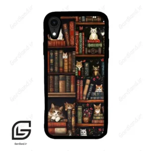 قاب گوشی آیفون ایکس آر (Iphone XR ) طرح کتابخانه کد 2532
