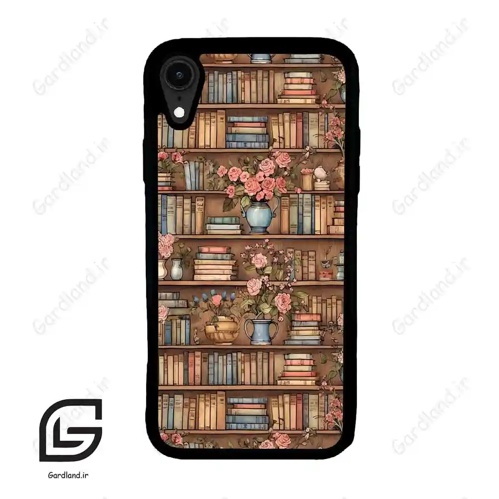 قاب گوشی آیفون ایکس آر (Iphone XR ) طرح کتابخانه کد 2535