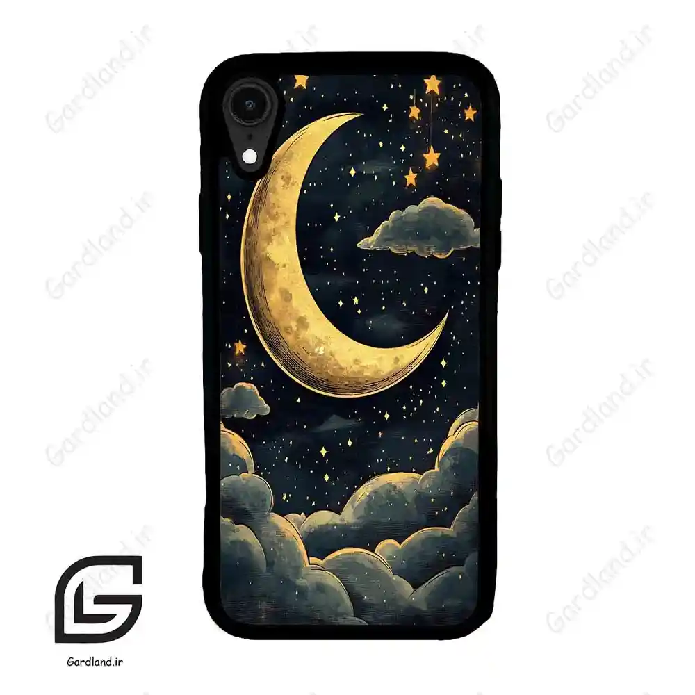 قاب گوشی آیفون ایکس آر (Iphone XR ) طرح ماه کد 2547