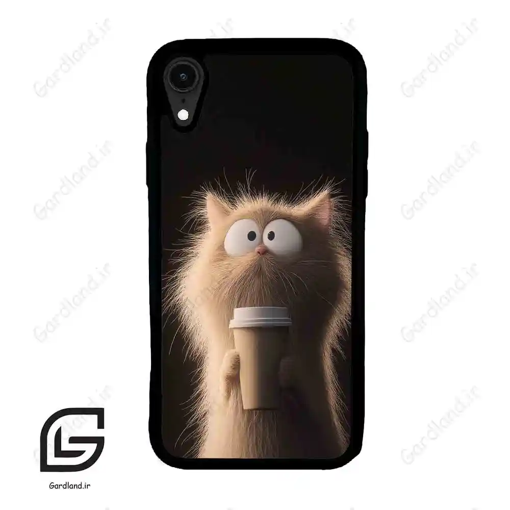 قاب گوشی آیفون ایکس آر (Iphone XR ) طرح گربه کد 2567