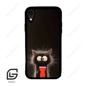 قاب گوشی آیفون ایکس آر (Iphone XR ) طرح گربه کد 2580