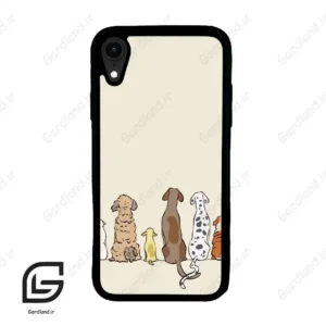 قاب گوشی آیفون ایکس آر (Iphone XR ) طرح سگ کد 2630