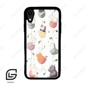 قاب گوشی آیفون ایکس آر (Iphone XR ) طرح گربه کد 2633