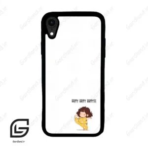 قاب گوشی آیفون ایکس آر (Iphone XR ) طرح خوشحال کد 2647