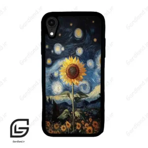 قاب گوشی آیفون ایکس آر (Iphone XR ) طرح افتابگردان کد 2652