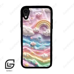 قاب گوشی آیفون ایکس آر (Iphone XR ) طرح رنگارنگ کد 2656