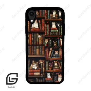 قاب گوشی آیفون ایکس آر (Iphone XR ) طرح کتابخانه کد 2675