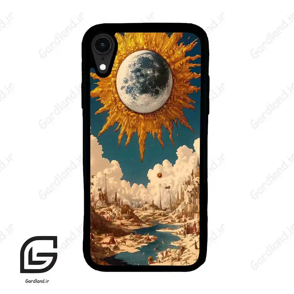 قاب گوشی آیفون ایکس آر (Iphone XR ) طرح خورشید کد 2694