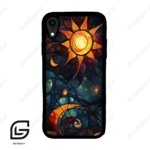 قاب گوشی آیفون ایکس آر (Iphone XR ) طرح خورشید کد 2707