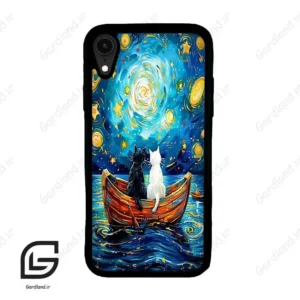 قاب گوشی آیفون ایکس آر (Iphone XR ) طرح گربه کد 2727