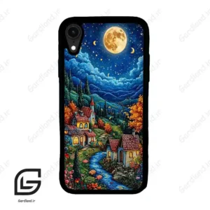 قاب گوشی آیفون ایکس آر (Iphone XR ) طرح دهکده کد 2732