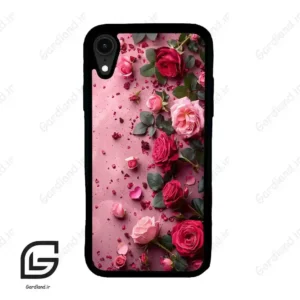 قاب گوشی آیفون ایکس آر (Iphone XR ) طرح رز کد 2744
