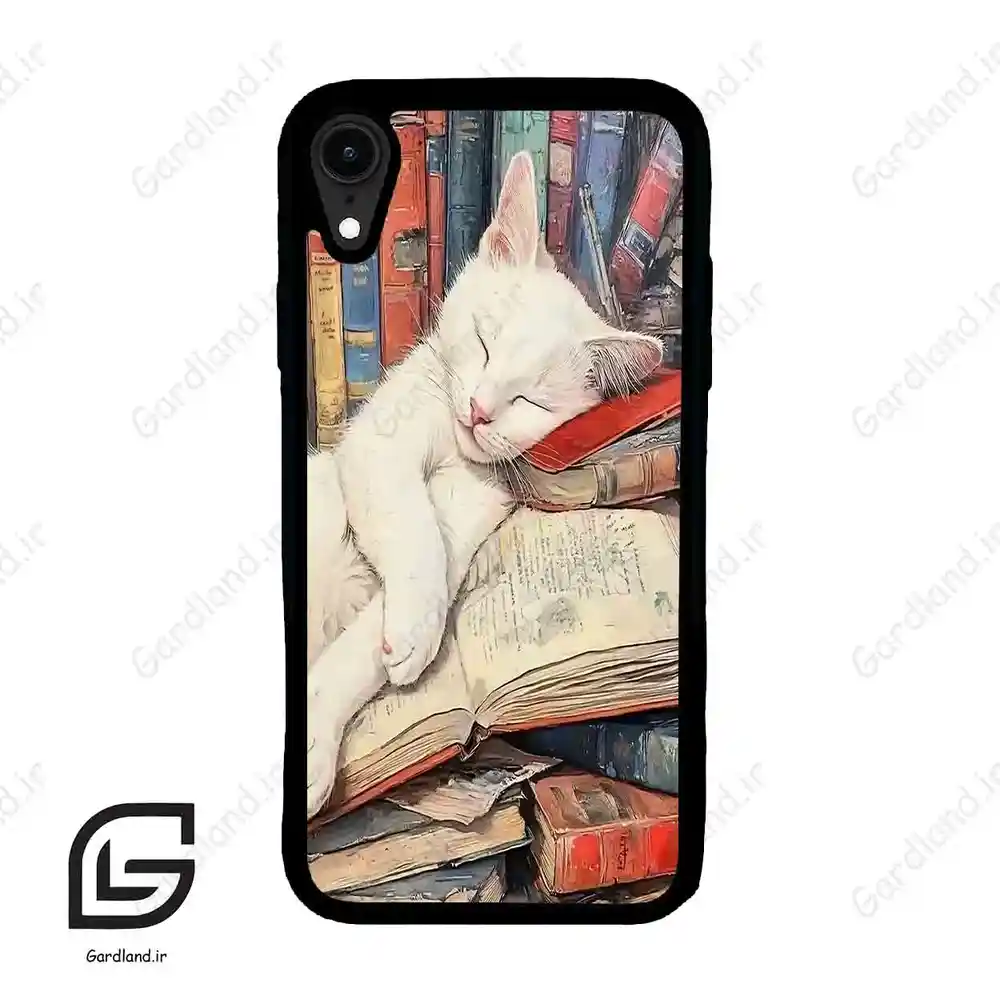 قاب گوشی آیفون ایکس آر (Iphone XR ) طرح گربه کد 2758