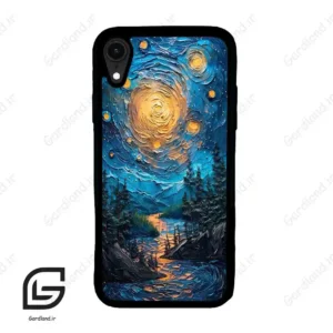قاب گوشی آیفون ایکس آر (Iphone XR ) طرح ابرنگ کد 2792