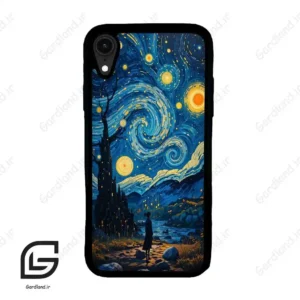 قاب گوشی آیفون ایکس آر (Iphone XR ) طرح شب کد 2801