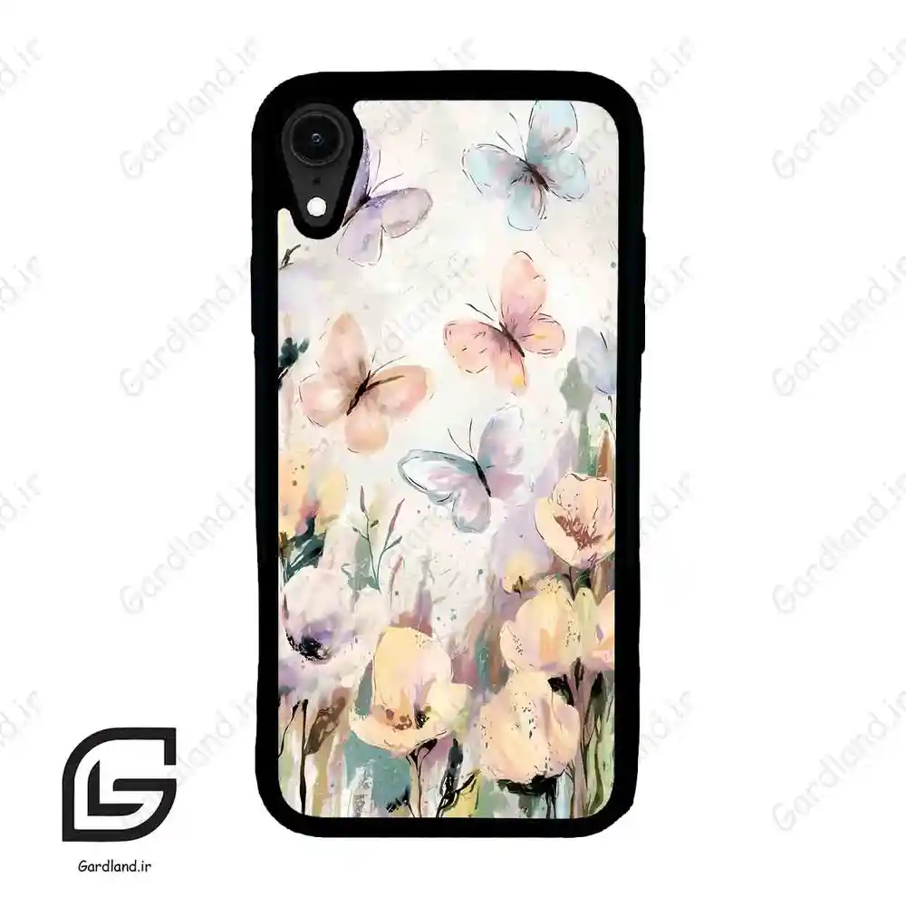 قاب گوشی آیفون ایکس آر (Iphone XR ) طرح پروانه کد 2803