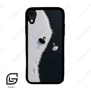 قاب گوشی آیفون ایکس آر (Iphone XR ) طرح قو کد 2804