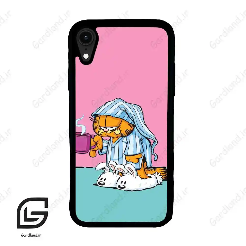 قاب گوشی آیفون ایکس آر (Iphone XR ) طرح گارفیلد کد 2845