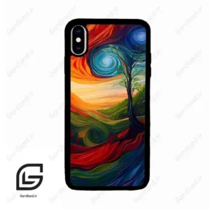 قاب گوشی آیفون ایکس اس مکس (Iphone Xs Max ) طرح طبیعت کد 2002