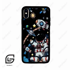 قاب گوشی آیفون ایکس اس مکس (Iphone Xs Max ) طرح فضانورد کد 2007