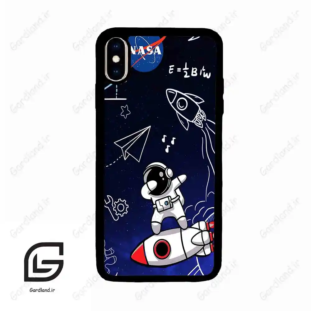 قاب گوشی آیفون ایکس اس مکس (Iphone Xs Max ) طرح فضانورد کد 2012