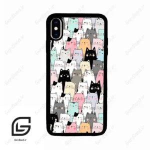قاب گوشی آیفون ایکس اس مکس (Iphone Xs Max ) طرح گربه کد 2019