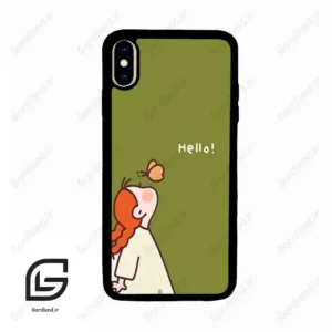 قاب گوشی آیفون ایکس اس مکس (Iphone Xs Max ) طرح دخترانه کد 2044