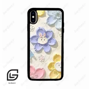 قاب گوشی آیفون ایکس اس مکس (Iphone Xs Max ) طرح گل کد 2046