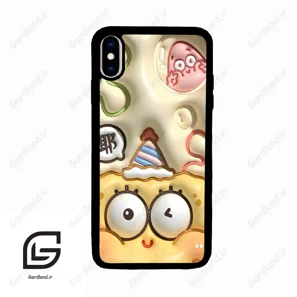 قاب گوشی آیفون ایکس اس مکس (Iphone Xs Max ) طرح باب کد 2047