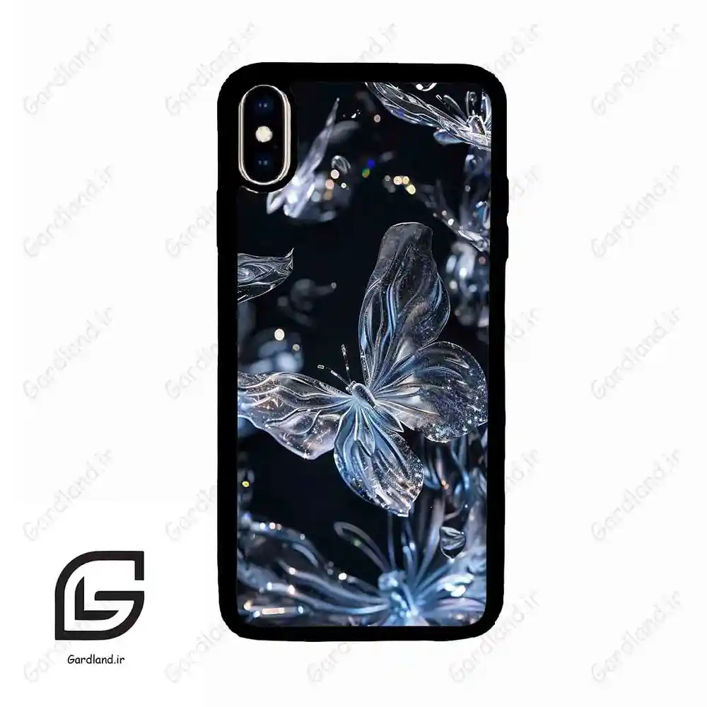 قاب گوشی آیفون ایکس اس مکس (Iphone Xs Max ) طرح پروانه کد 2049