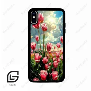 قاب گوشی آیفون ایکس اس مکس (Iphone Xs Max ) طرح گل کد 2055