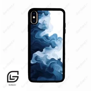 قاب گوشی آیفون ایکس اس مکس (Iphone Xs Max ) طرح ابرنگی کد 2063