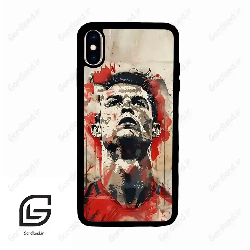 قاب گوشی آیفون ایکس اس مکس (Iphone Xs Max ) طرح رونالدو کد 2072