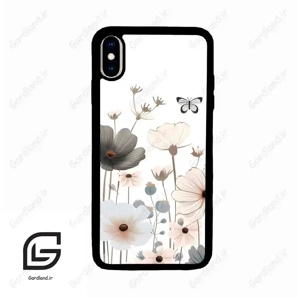 قاب گوشی آیفون ایکس اس مکس (Iphone Xs Max ) طرح گل کد 2081