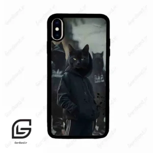 قاب گوشی آیفون ایکس اس مکس (Iphone Xs Max ) طرح گربه کد 2091