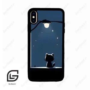 قاب گوشی آیفون ایکس اس مکس (Iphone Xs Max ) طرح گربه کد 2098