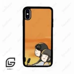 قاب گوشی آیفون ایکس اس مکس (Iphone Xs Max ) طرح کاپلی کد 2119