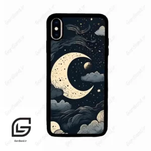 قاب گوشی آیفون ایکس اس مکس (Iphone Xs Max ) طرح ماه کد 2173