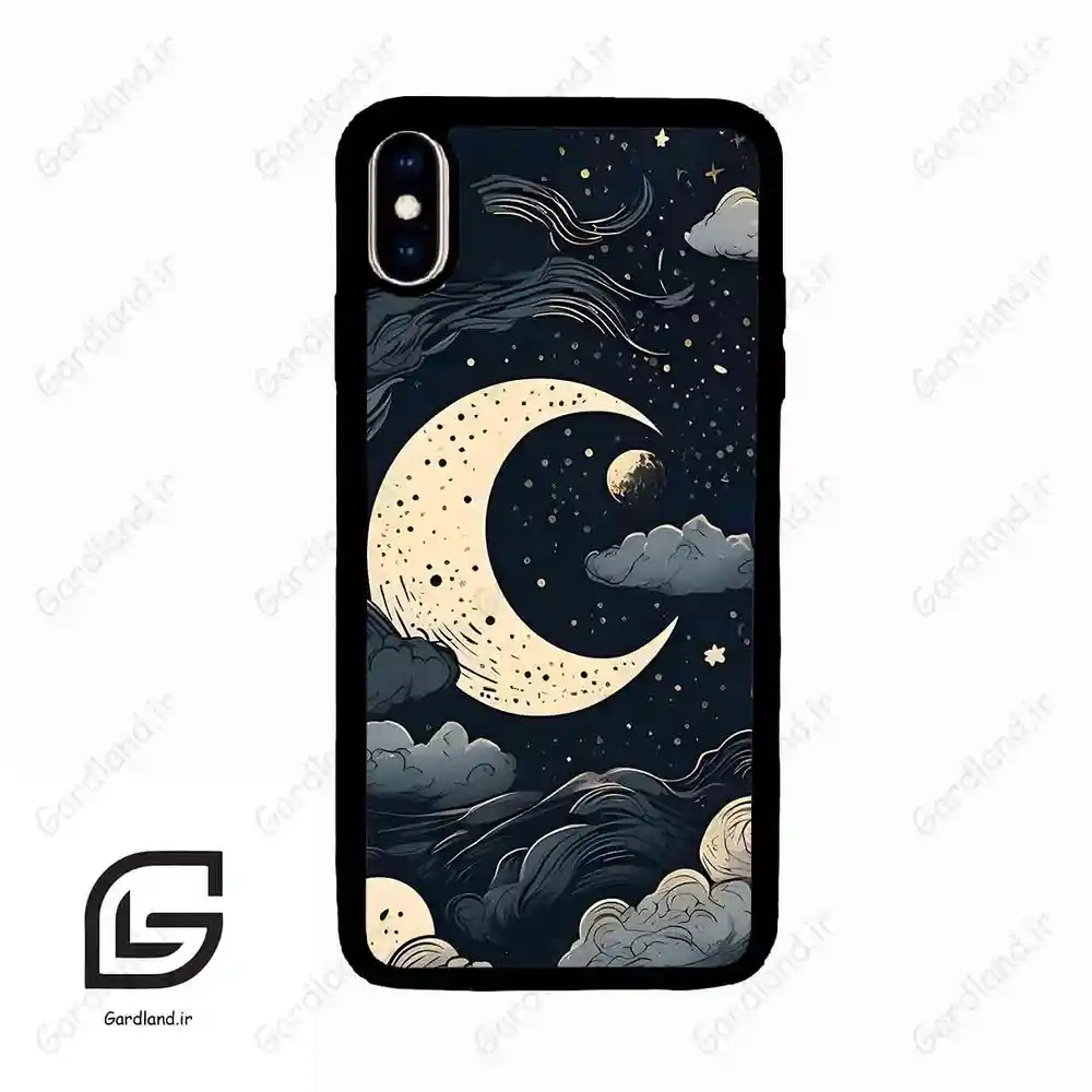 قاب گوشی آیفون ایکس اس مکس (Iphone Xs Max ) طرح ماه کد 2173