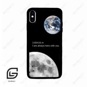قاب گوشی آیفون ایکس اس مکس (Iphone Xs Max ) طرح ماه کد 2190