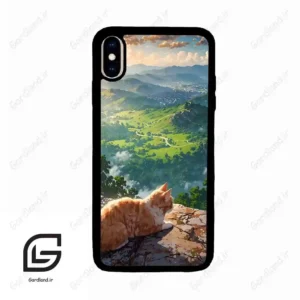 قاب گوشی آیفون ایکس اس مکس (Iphone Xs Max ) طرح گربه کد 2203