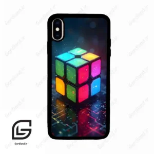 قاب گوشی آیفون ایکس اس مکس (Iphone Xs Max ) طرح مکعب کد 2222