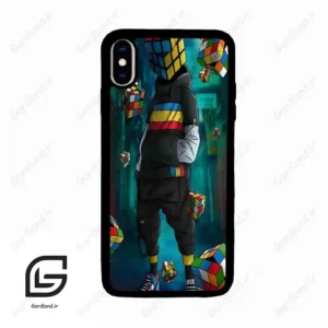 قاب گوشی آیفون ایکس اس مکس (Iphone Xs Max ) طرح مکعب کد 2229